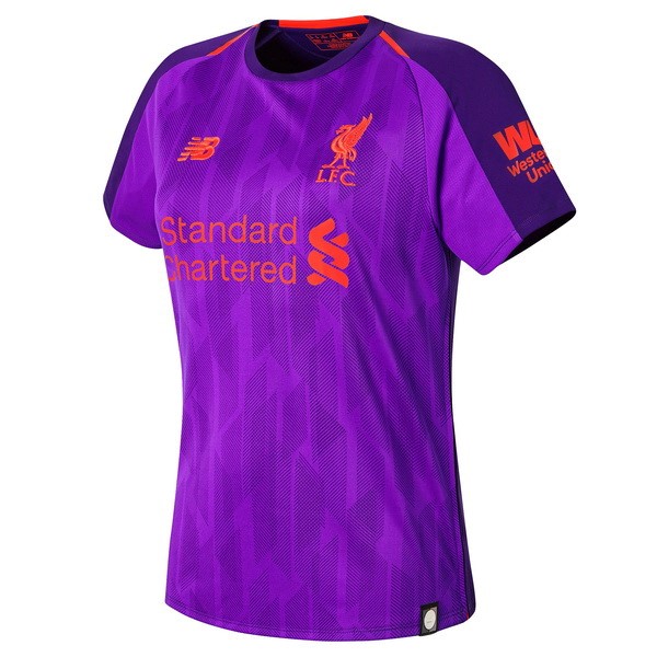 Maillot Football Liverpool Exterieur Femme 2018-19 Purpura